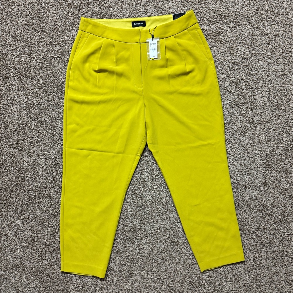 Express Bright Yellow Trousers